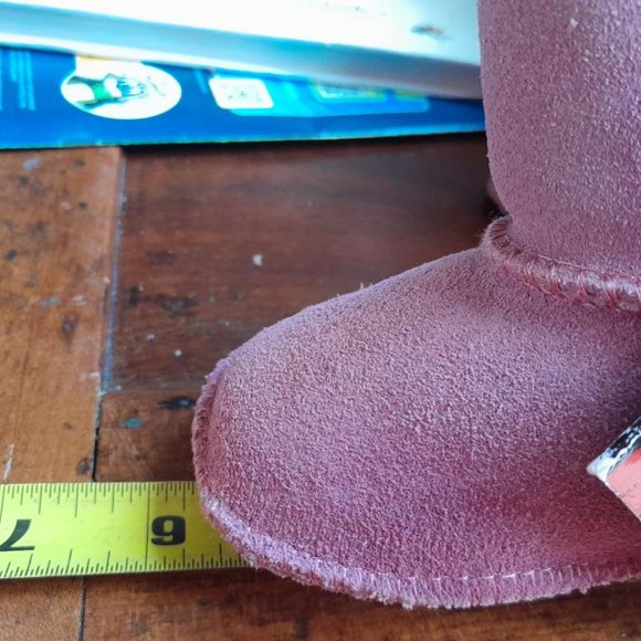 Sheep Shearing Booties Infant Large Pink - Picture 8 of 10